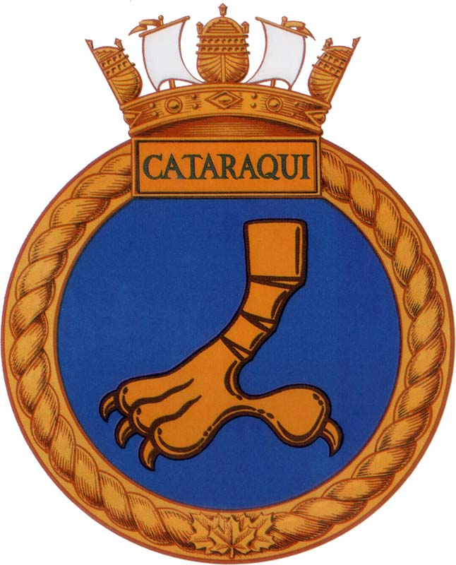 HMCS CATARAQUI Badge