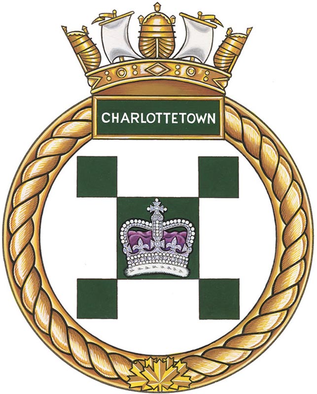 HMCS CHARLOTTETOWN Badge