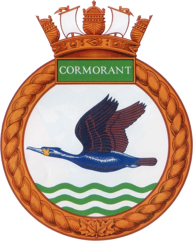 HMCS CORMORANT Badge