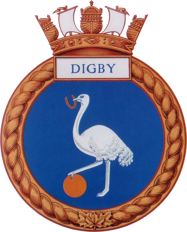 HMCS DIGBY Badge