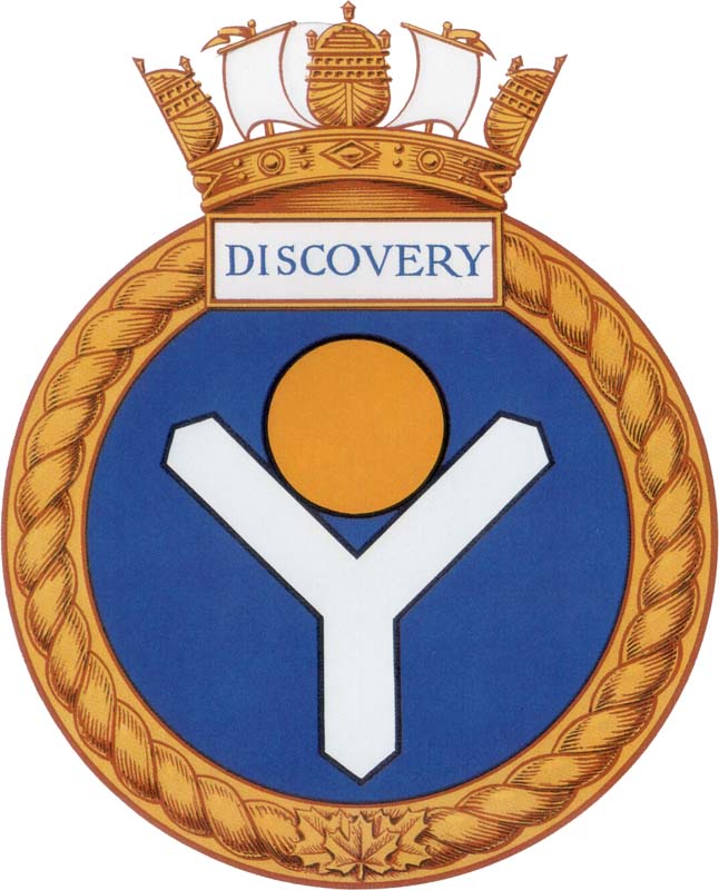 HMCS DISCOVERY Badge