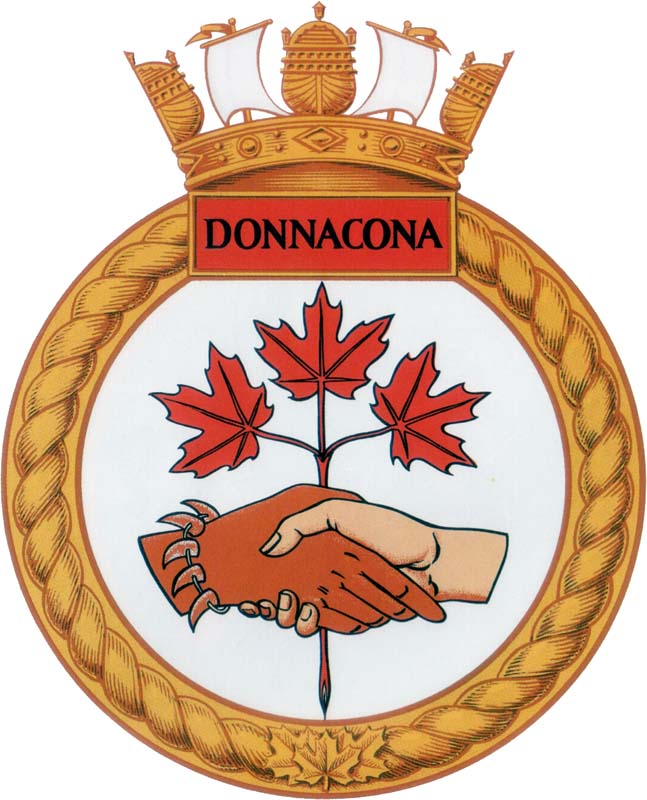 HMCS DONNACONA Badge