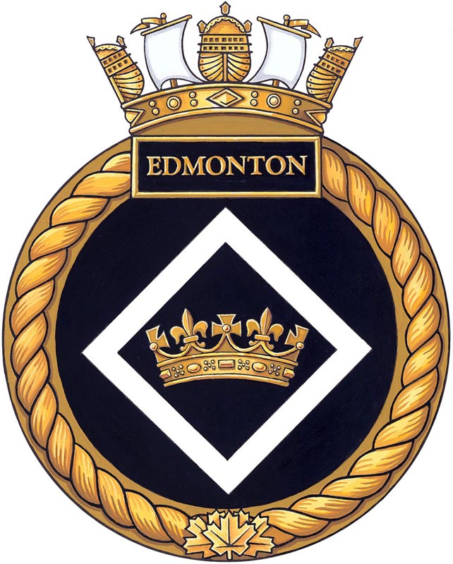 HMCS EDMONTON Badge