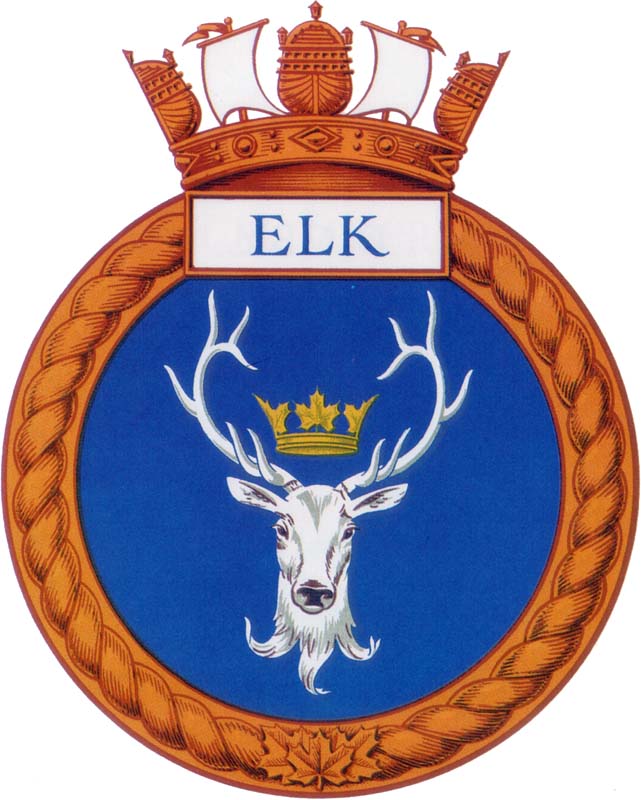 HMCS ELK Badge