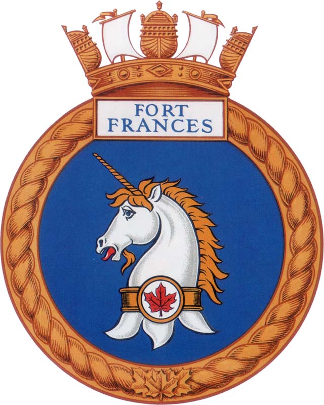 HMCS FORT FRANCES Badge