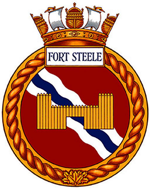 HMCS FORT STEELE Badge