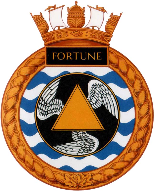 HMCS FORTUNE Badge