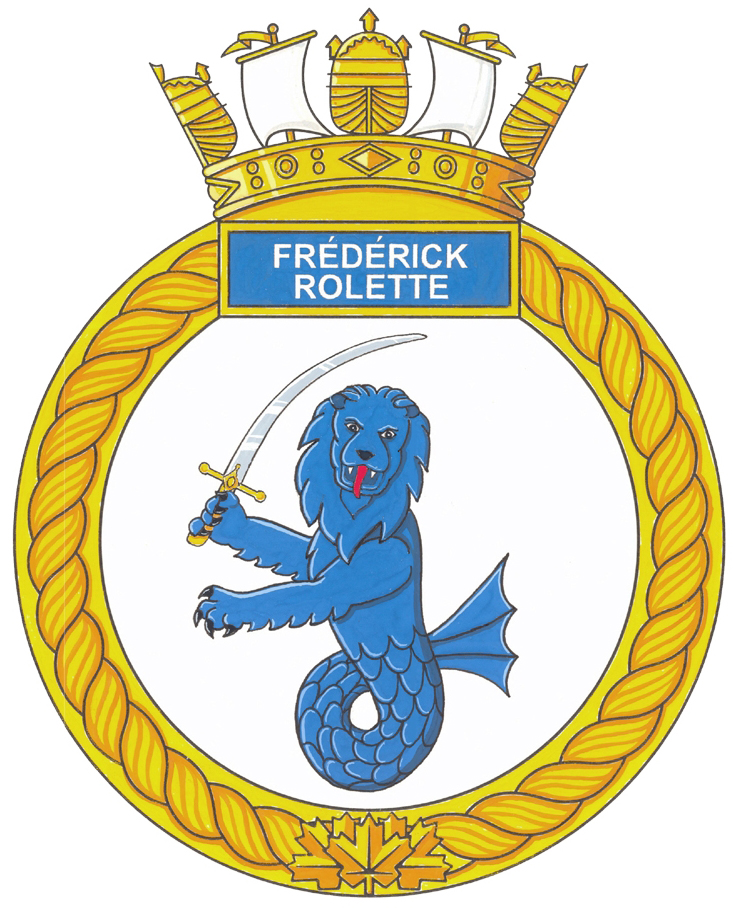 HMCS FREDERICK ROLETTE Badge