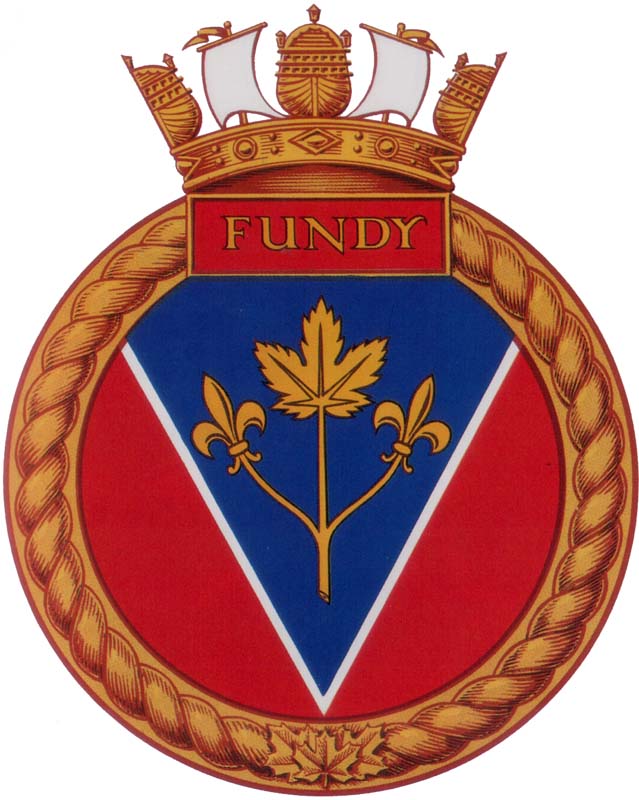 HMCS FUNDY Badge