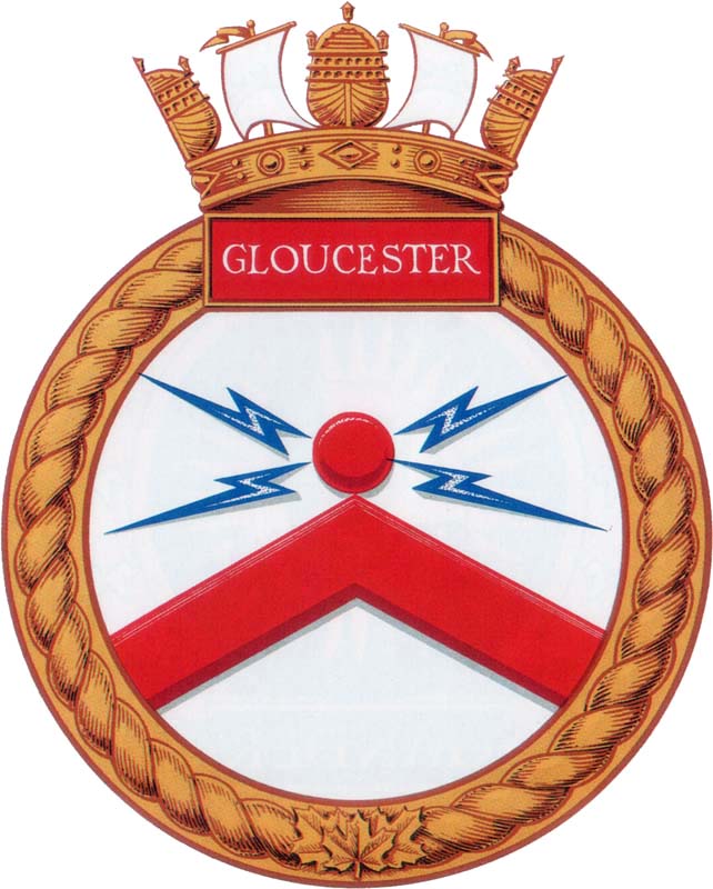 HMCS GLOUCESTER Badge