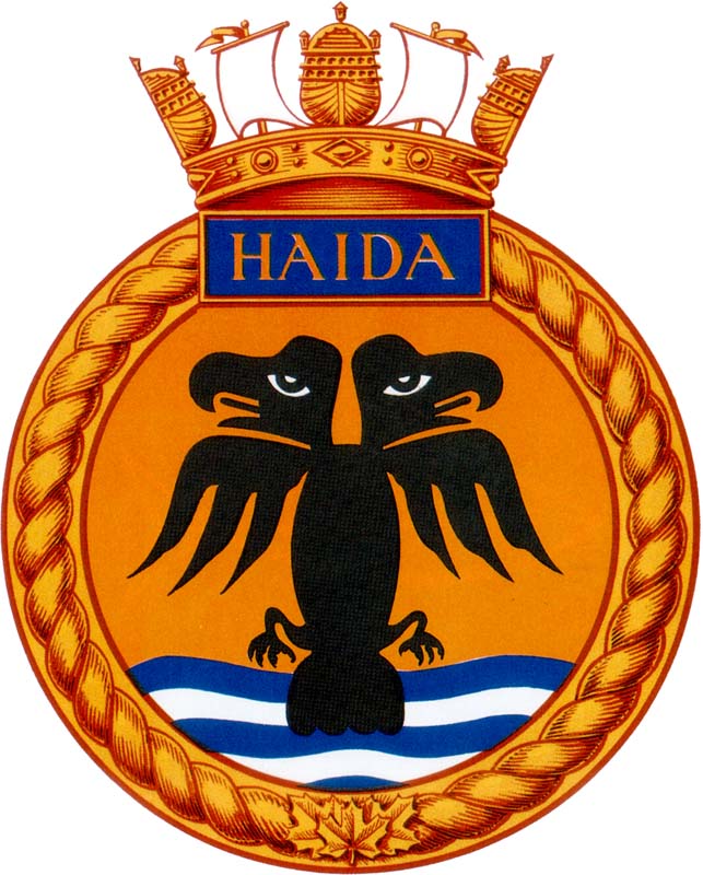 HMCS HAIDA Badge
