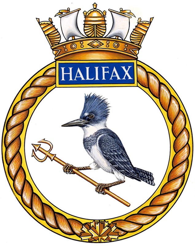HMCS HALIFAX  Badge
