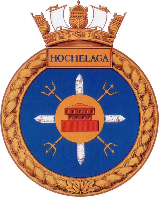 HMCS HOCHELAGA Badge