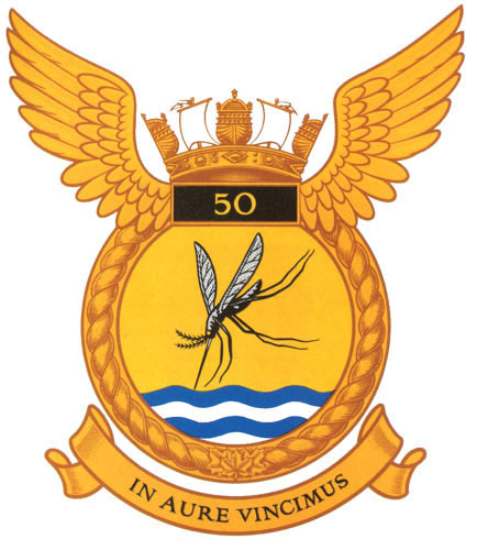 HS-50 A/S Helicopter Squadron Badge