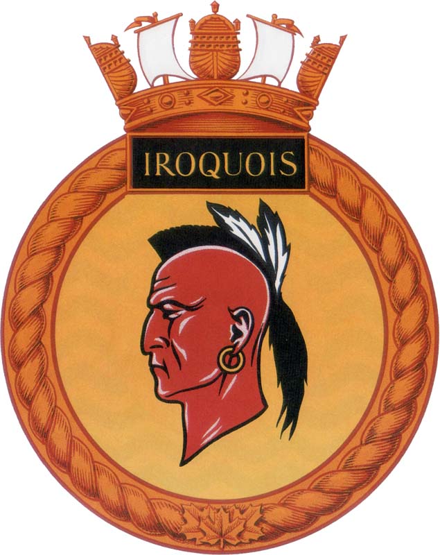 HMCS IROQUOIS Badge
