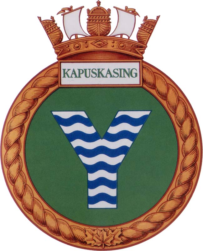 HMCS KAPUSKASING Badge