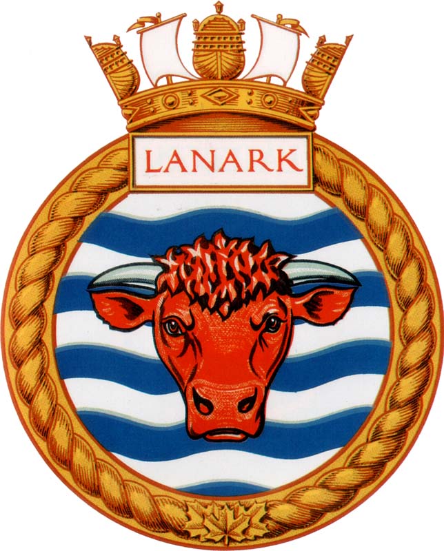 HMCS LANARK Badge