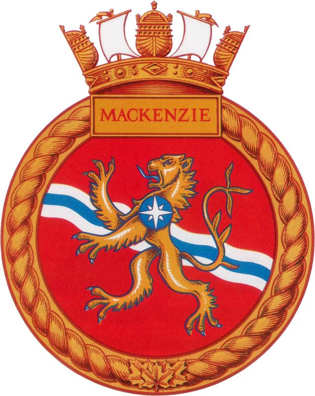 HMCS MACKENZIE Badge