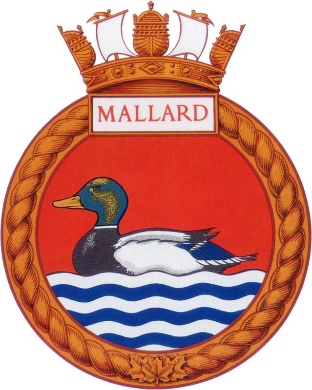 HMCS MALLARD Badge
