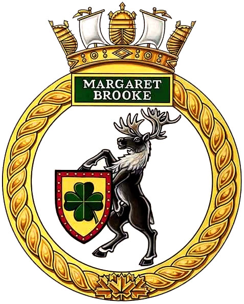 HMCS MARGARET BROOKE Badge