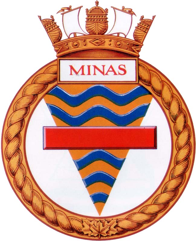 HMCS MINAS Badge