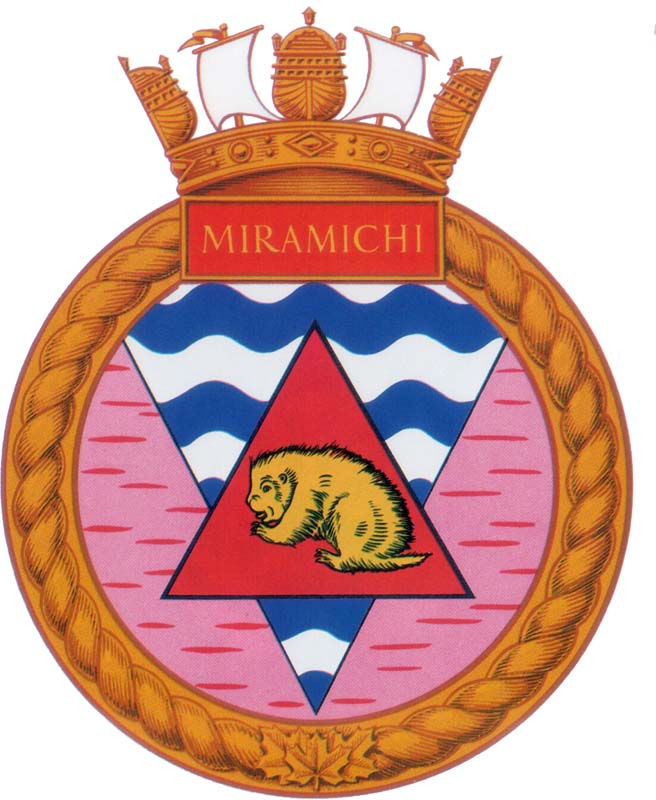 HMCS MIRAMICHI Badge