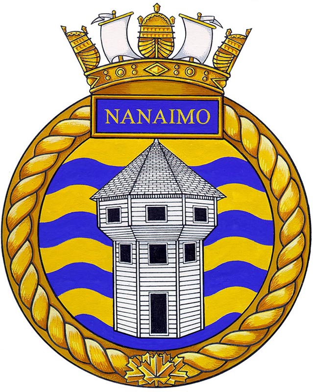 HMCS NANAIMO Badge