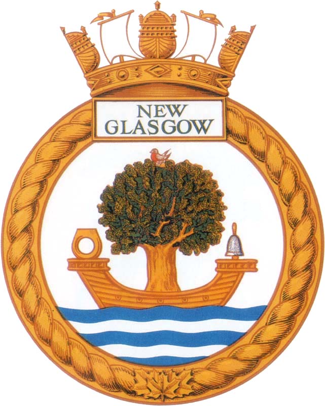 HMCS NEW GLASGOW Badge