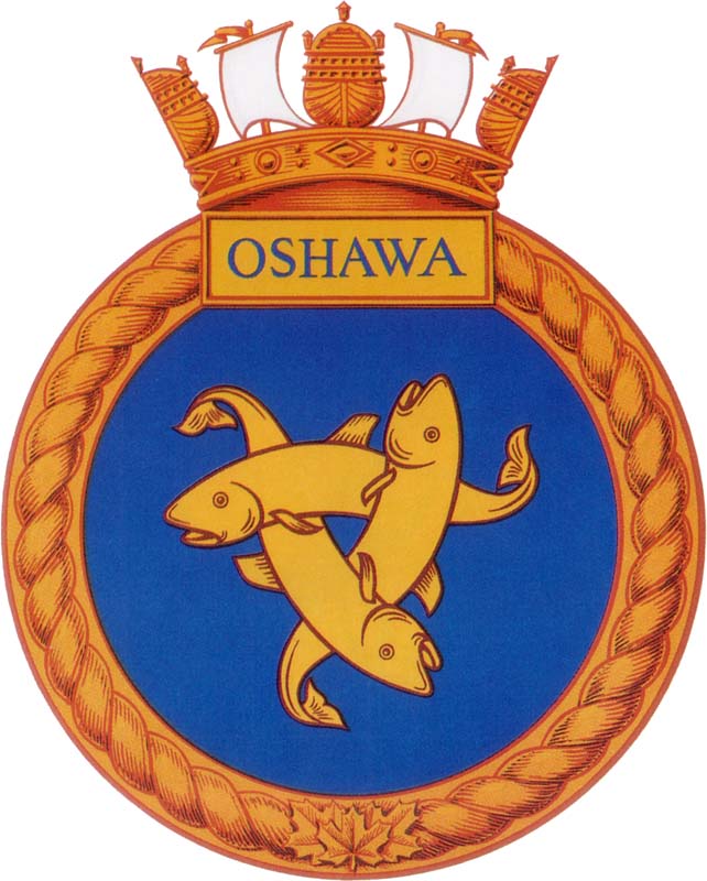 HMCS OSHAWA Badge