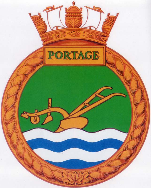 HMCS PORTAGE Badge