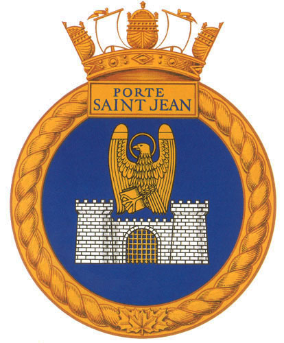 HMCS PORTE ST. JEAN Badge