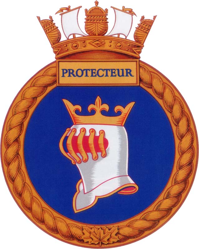 HMCS PROTECTEUR Badge