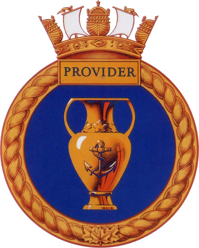 HMCS PROVIDER Badge