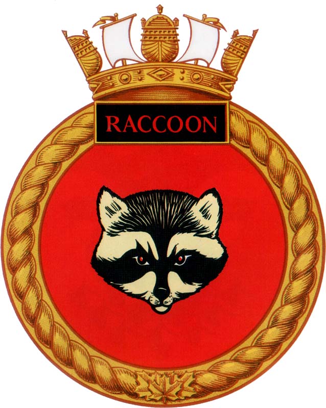 HMCS RACCOON Badge