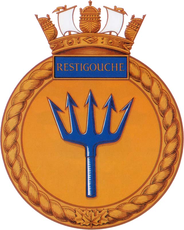 HMCS RESTIGOUCHE Badge