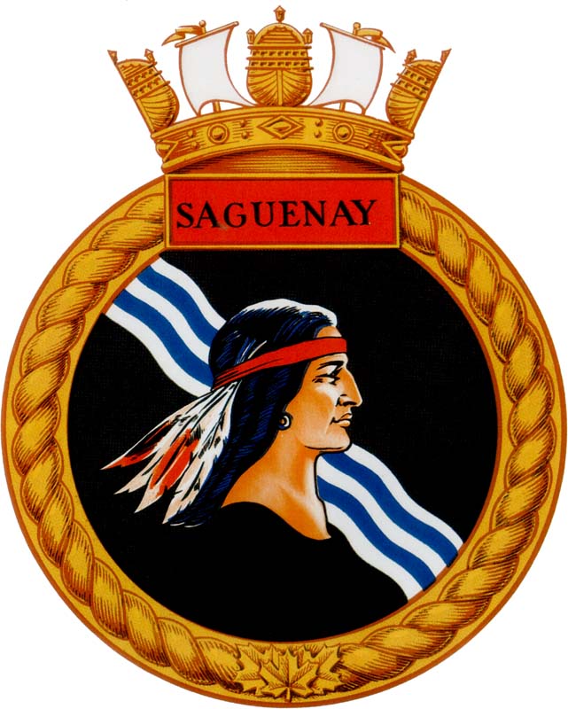 HMCS SAGUENAY Badge