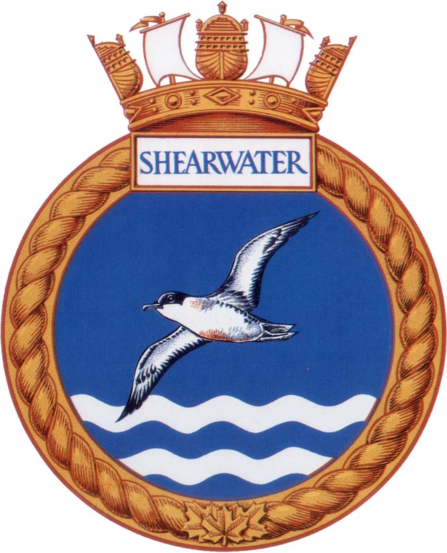 HMCS SHEARWATER Badge