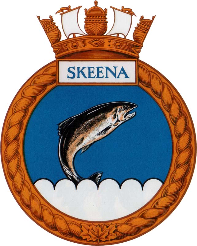 HMCS SKEENA Badge