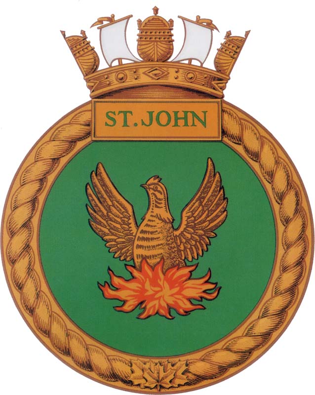 HMCS ST. JOHN Badge