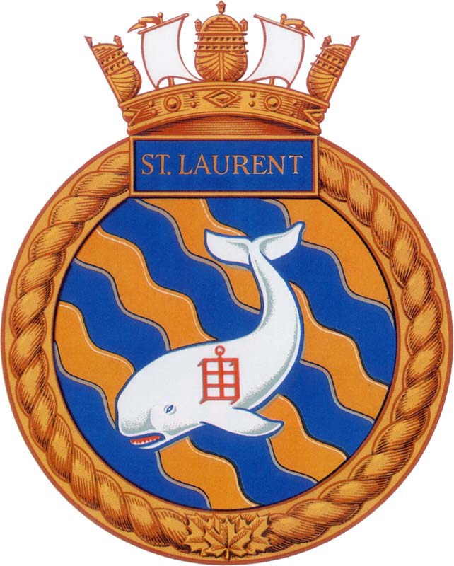 HMCS ST. LAURENT Badge