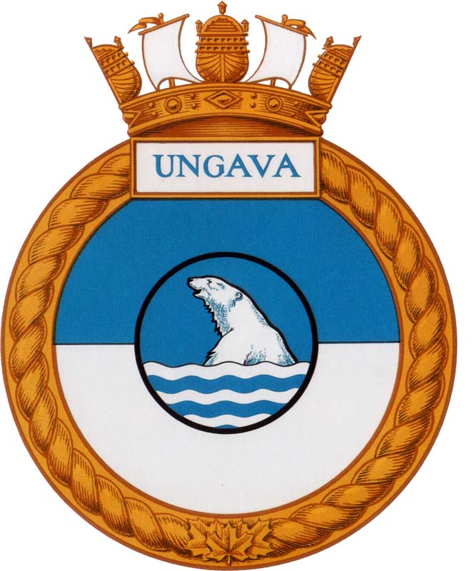 HMCS UNGAVA Badge