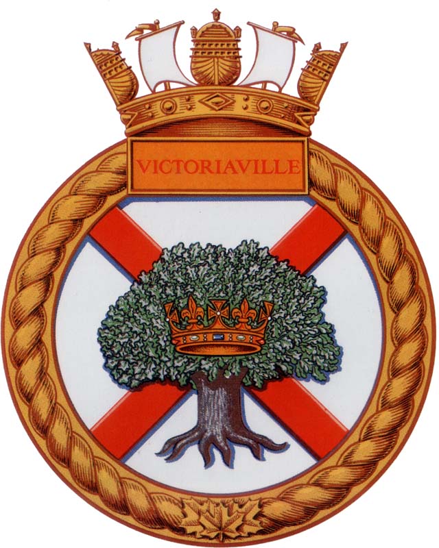 HMCS VICTORIAVILLE Badge