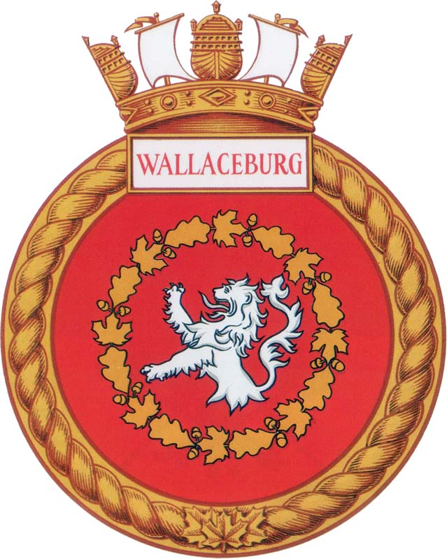 HMCS WALLACEBURG Badge