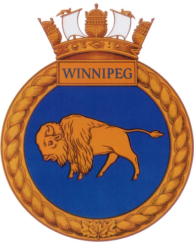 HMCS WINNIPEG Badge