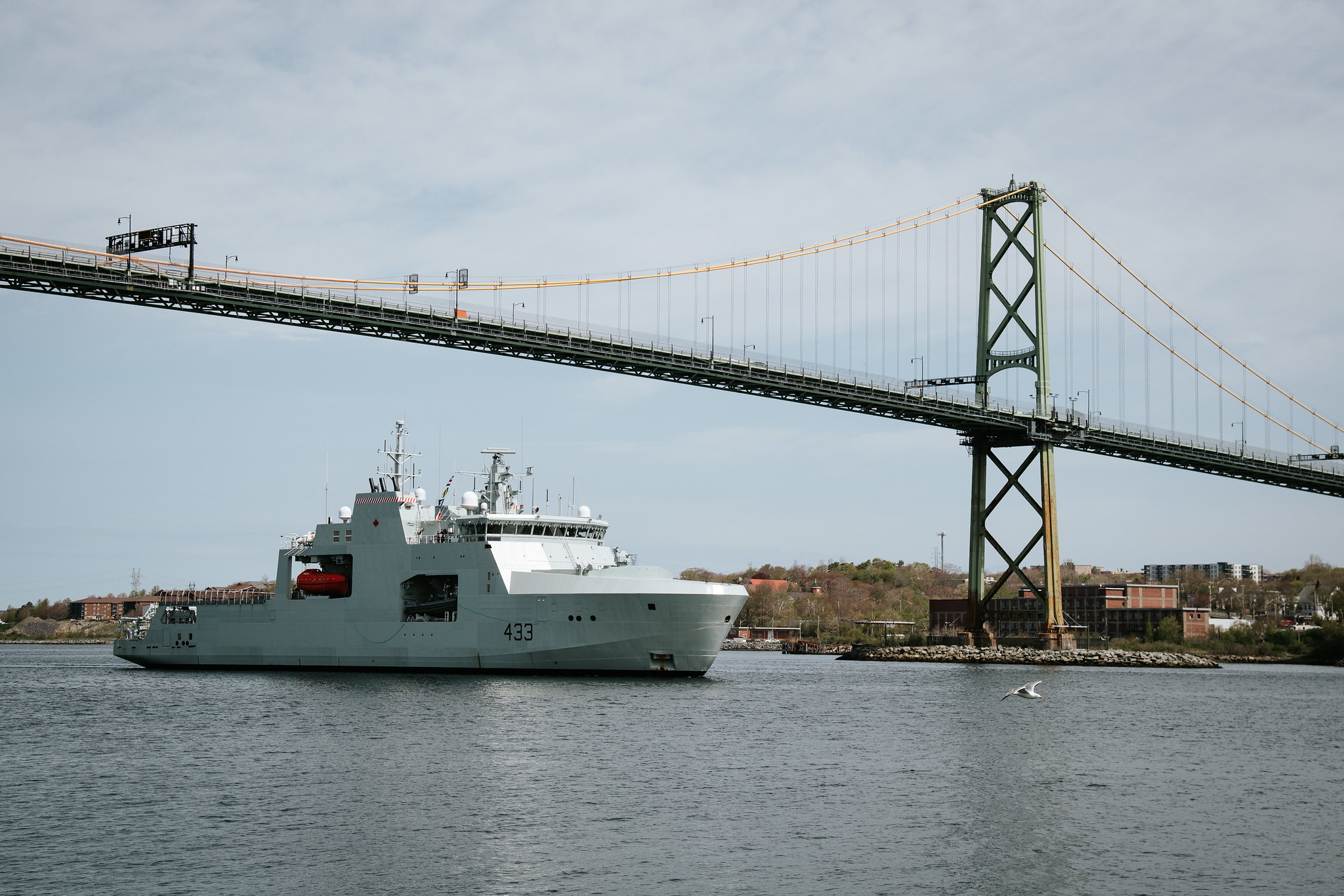 On May 21st 2024, HMCS William Hall departed Halifax for Operation DISTINCTION