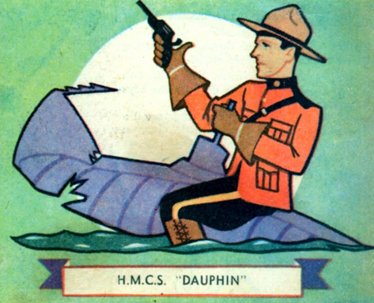 Dauphin gunshield art