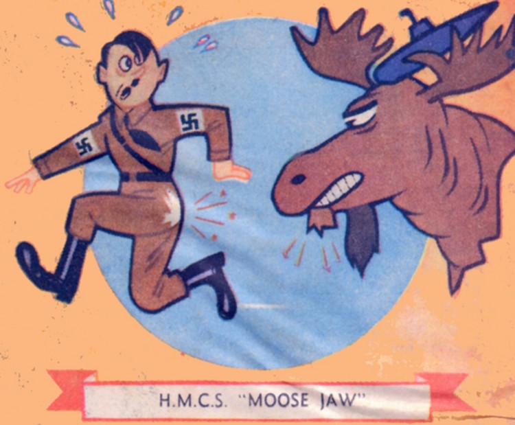 Moose Jaw gunshield art