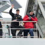 #HMCSHarryDeWolf ship’s company arrived home today from a 2-month deployment on #OpCaribbe, Canada’s participation in the U.S.-led enhanced counter-narcotics operations, sailing in the Caribbean Sea Region. Welcome home and #BravoZulu! #HelpLeadFight