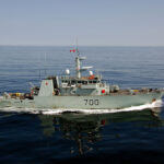 Lead ship of her class, HMCS Kingston was commissioned at Kingston, Ontario on September 21, 1996.