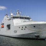 HMCS FRÉDÉRICK ROLETTE, at HMCS Dockyard in Halifax Nova Scotia on 29 August 2024 Photo by: Pte Brendan Gamache, Canadian Armed Forces Photo